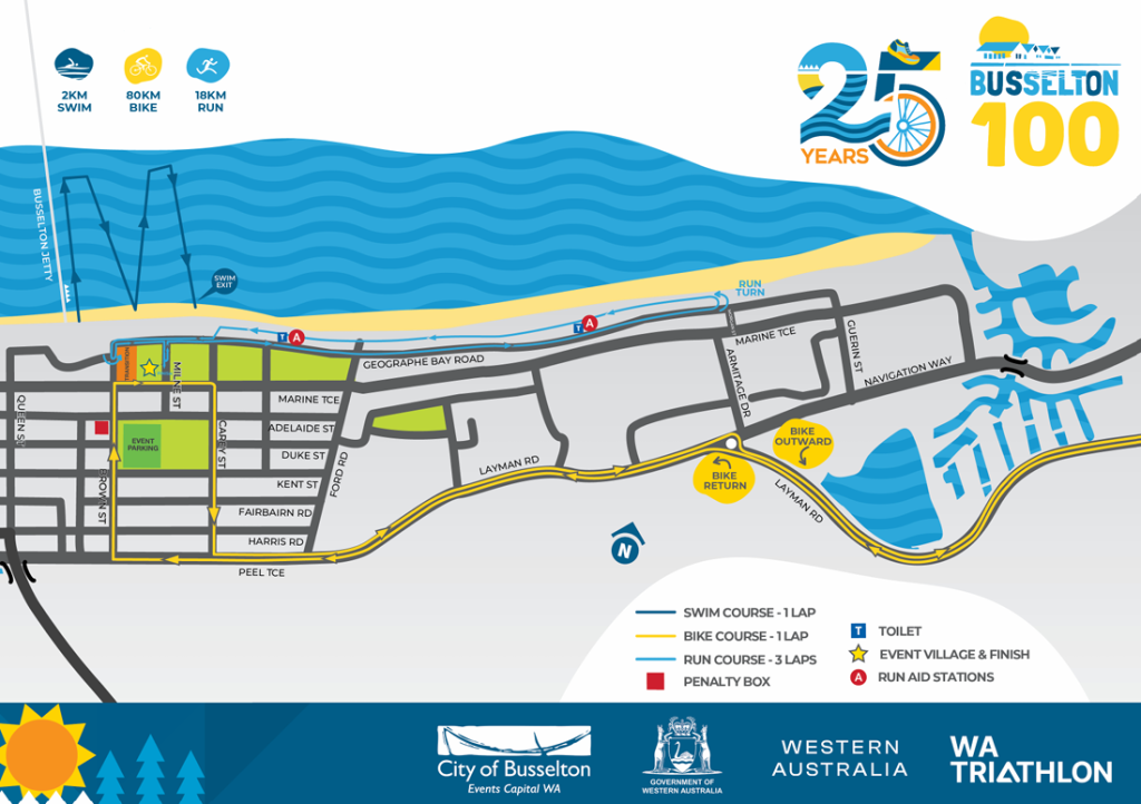 busso 100 course run map